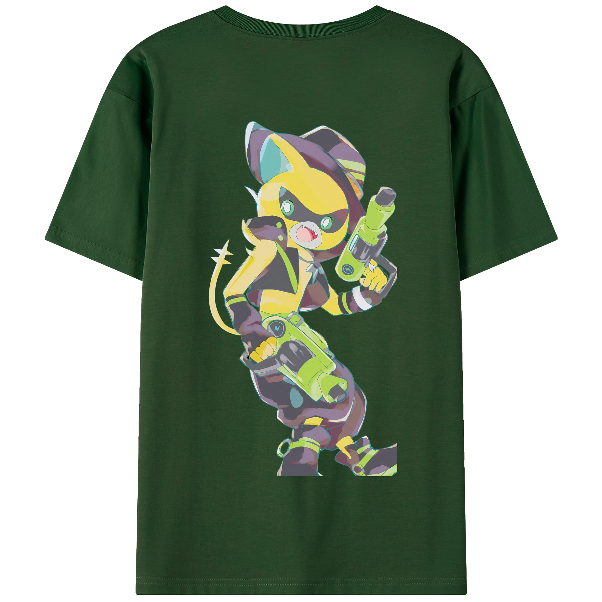 （画像用） 妖怪ウォッチ Yo-kai Watch 綿100％半袖Tシャツ（背面プリント）